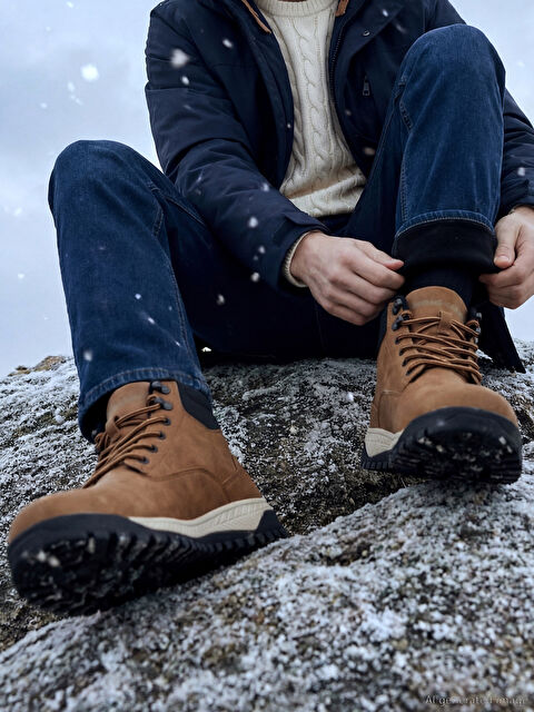 LCW STEPS Bağcıklı Erkek Trekking Bot - W5K817Z8-CXS