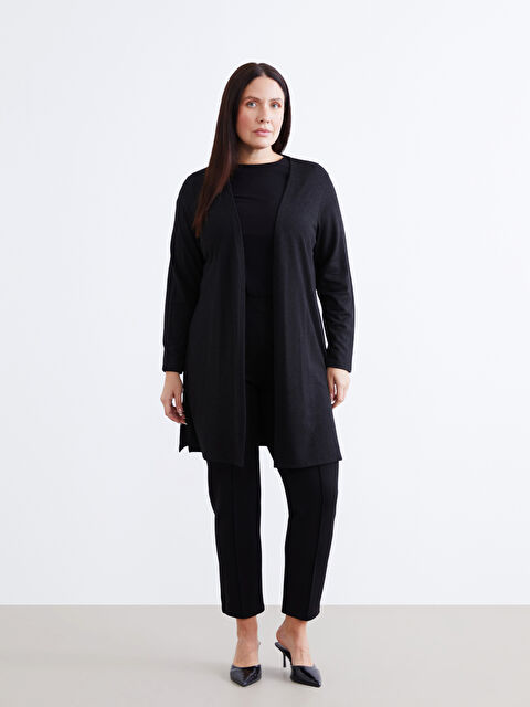 LCWAIKIKI Basic Şal Yaka Kadın Hırka - W5K951Z8-CVL