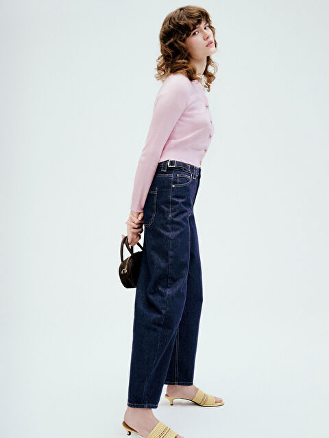 XSIDE Baggy Fit Kadın Jean Pantolon - W5KC49Z8-8Y2