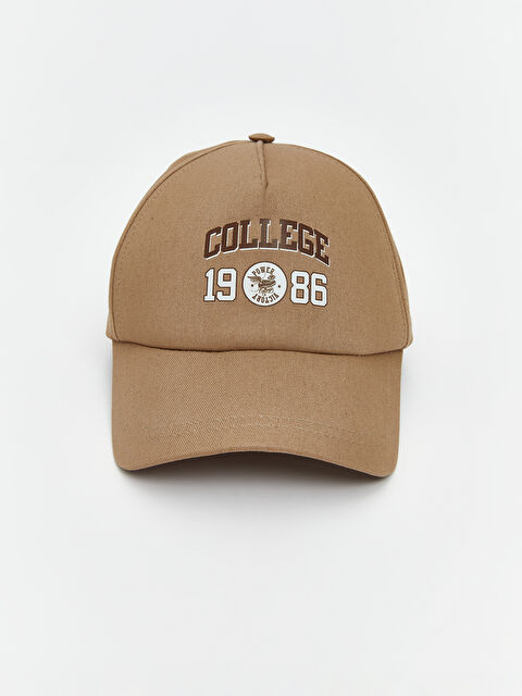 LCW ECO Yazı Nakışlı Erkek Kep Şapka - W5KC51Z8-ZQF