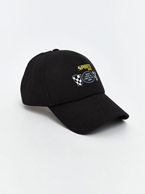 LCW ECO Baskılı Erkek Kep Şapka - W5KC52Z8-CVL