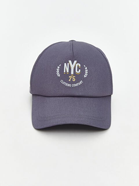 LCW ECO NYC Nakışlı Erkek Kep Şapka - W5KC54Z8-YQS