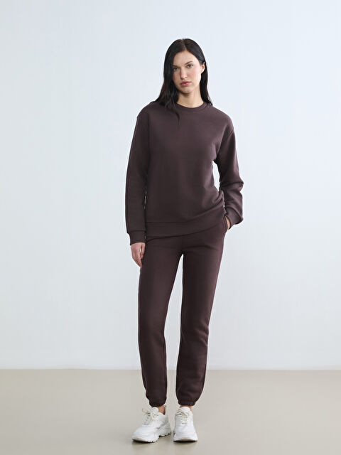 LCWAIKIKI Basic Beli Lastikli Kadın Jogger Eşofman Altı - W5KE80Z8-JR3