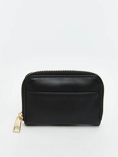 LCW ACCESSORIES Deri Görünümlü Kadın Cüzdan - W5KF74Z8-HUC