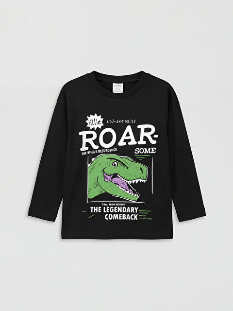 LCW Kids Boy BLACK T-Shirt