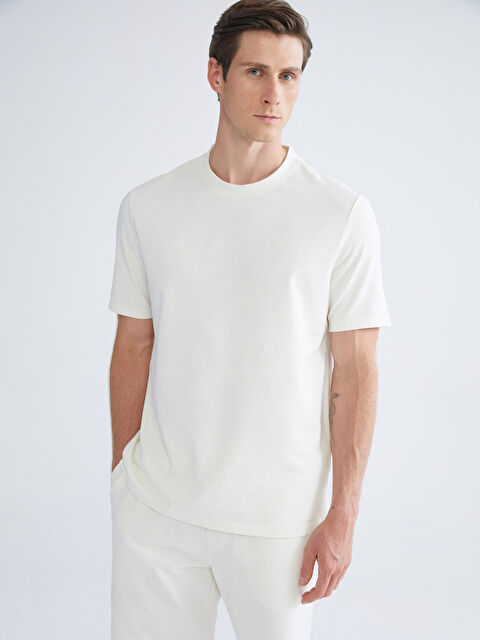 SOUTHBLUE Bisiklet Yaka Erkek Tişört - W5KK18Z8-R9J