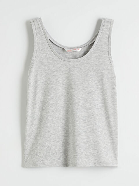 LCW DREAM U Yaka Kadın Pijama Üstü - W5KL67Z8-D5C