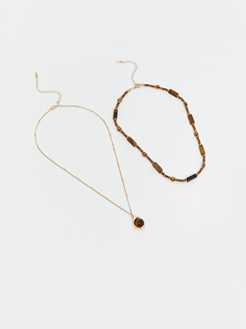 LCW ACCESSORIES Kadın Kolye Seti 2'li - W5KM86Z8-J5T