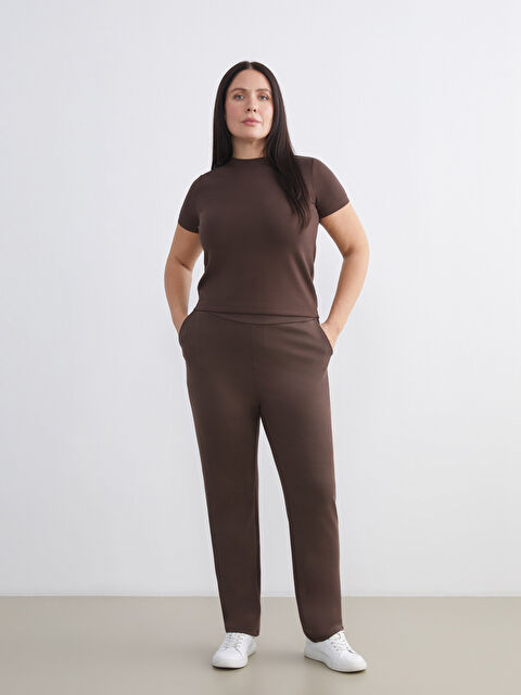 LCWAIKIKI Basic Women's Sweatpants with Elastic Waist - W5KO66Z8-HSK