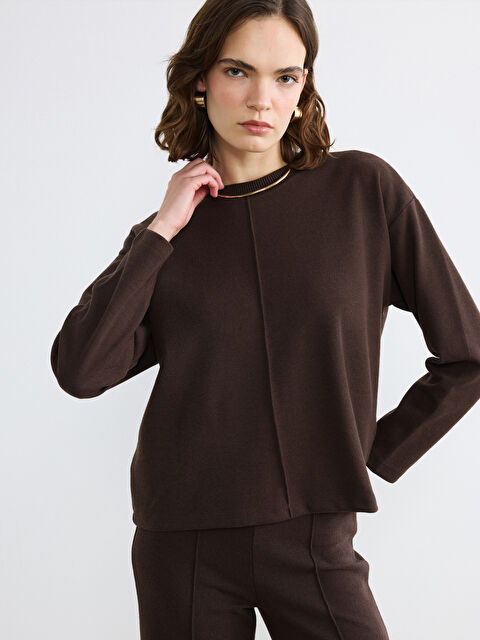 LCW Vision Bisiklet Yaka Kadın Triko Kazak - W5KO76Z8-D2N