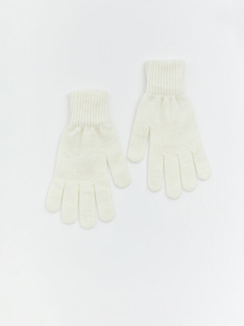 LCW ECO Basic Kadın Triko Eldiven - W5KQ26Z8-EEW