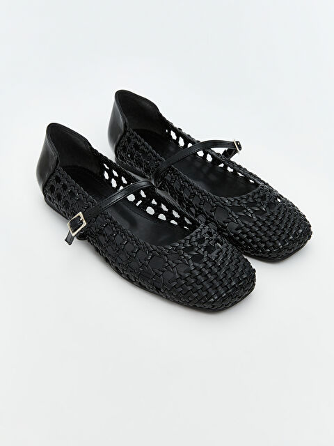 KOOR Örgü Detaylı Kadın Babet - W5KT16Z8-HUC