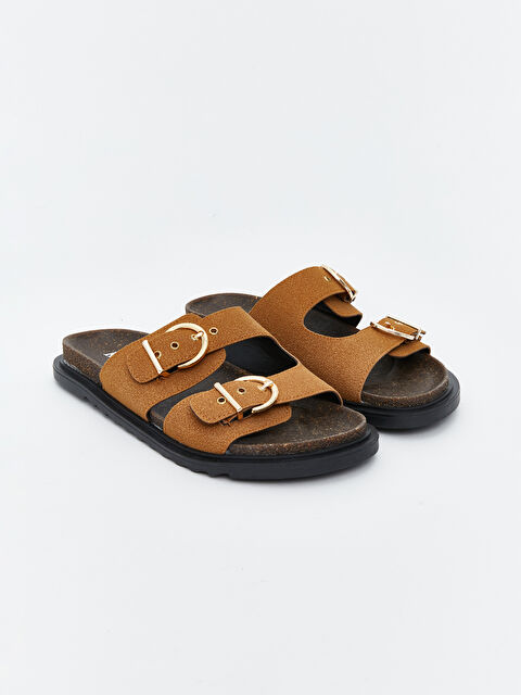 KOOR Süet Görünümlü Kadın Terlik - W5KU05Z8-CXS