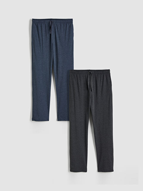 LC WAIKIKI Standart Kalıp Erkek Pijama Alt 2'li - W5KY17Z8-LBF