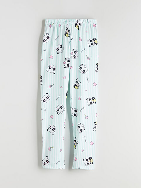 LCW Kids Baskılı Kız Çocuk Pijama Altı - W5L027Z4-LTZ