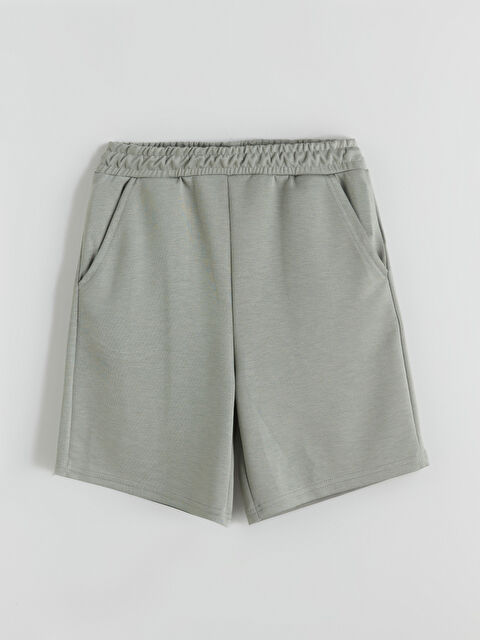 LCW Kids Beli Lastikli Erkek Çocuk Şort - W5L655Z4-GNZ