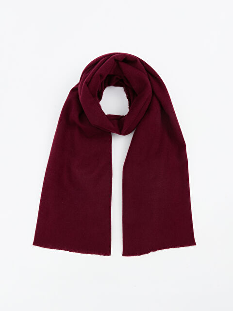 LCW ACCESSORIES وشاح بوردو امرأة - W5LA71Z8-CZF