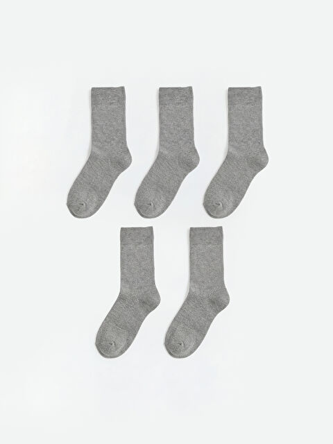 LCW ACCESSORIES Fitilli Erkek Soket Çorap - W5LB40Z8-DEK