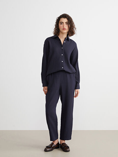 XSIDE بنطلون للسيدات بخصر مرن ومُحبحب - W5LC56Z8-8N4