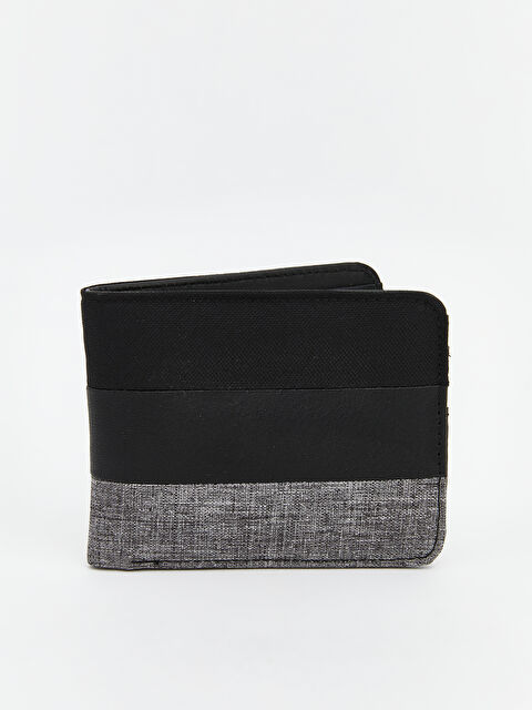 LCW ECO Deri Görünümlü Erkek Cüzdan - W5LG08Z8-HUC