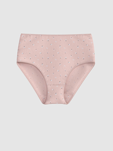 LCW DREAM Yüksek Bel Çiçekli Klasik Külot