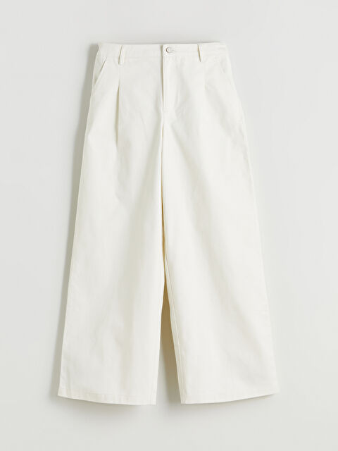 LCW Kids Wideleg Girl's Trousers - W5LJ46Z4-KX0