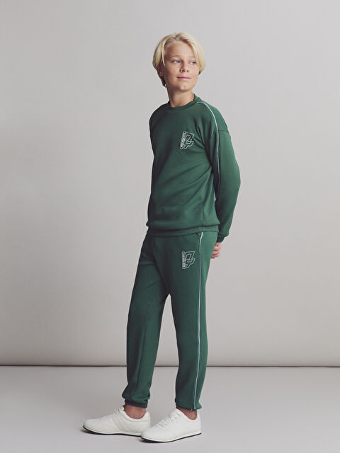 LCW Kids Elasticated Waist Boys' Jogger Sweatpants - W5LJ76Z4-HFB