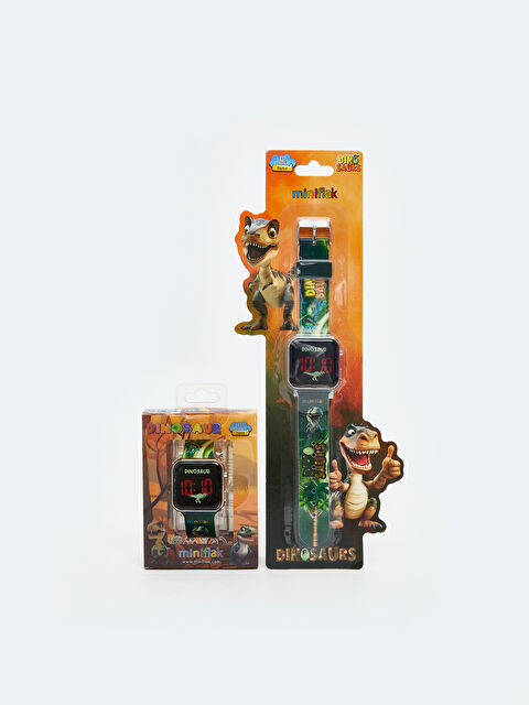 LCW ACCESSORIES Dinozor Temalı Erkek Çocuk Dijital Kol Saati - W5LM94Z4-M0T