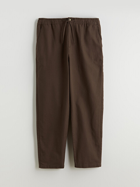XSIDE Relaxed Fit Linen Look Men's Trousers - W5LQ60Z8-HEH - LC