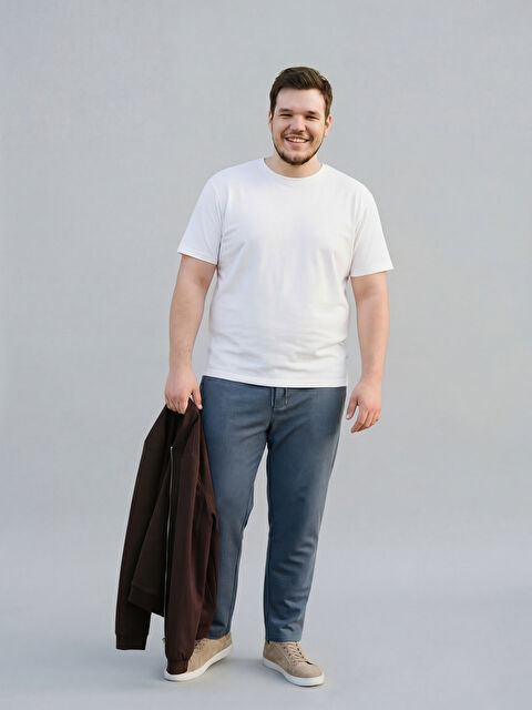 LCWAIKIKI Classic Büyük Beden Standart Kalıp Erkek Eşofman Altı - W5LV14Z8-ZA6