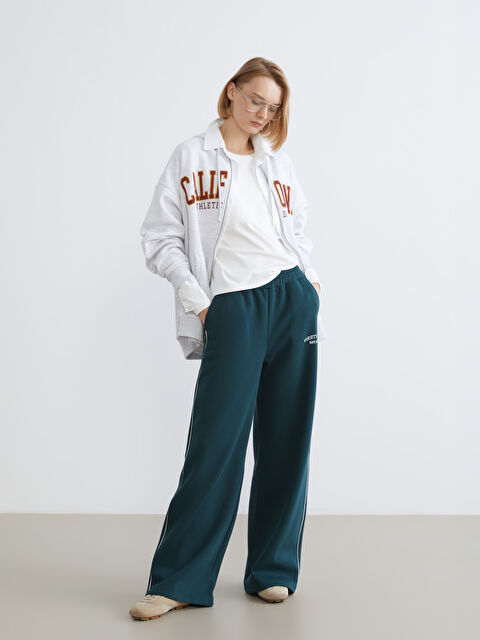 XSIDE Varsity Team Nakışlı Kadın Eşofman Altı - W5LV23Z8-12P