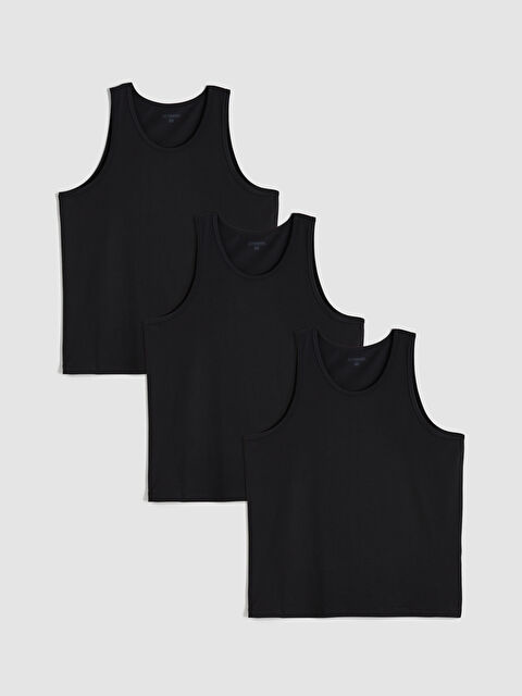 LC WAIKIKI U Yaka Penye Erkek Atlet 3'lü - W5M017Z8-CVL