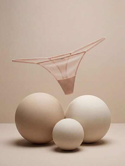 LCW DREAM Düz Tanga Külot - W5M147Z8-ENN