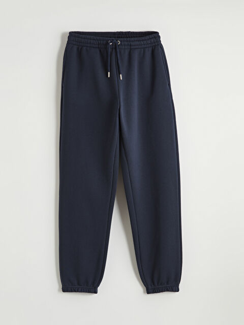 KOOR SPORT Beli Lastikli Kadın Kalın Jogger Eşofman Altı - W5M507Z8-E1J