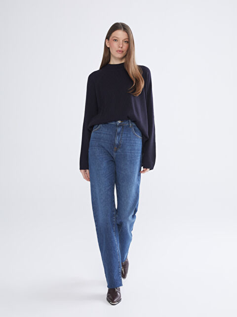 LCW ECO Slim Fit Kadın Jean Pantolon - W5M510Z8-507