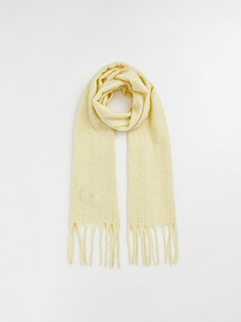 LCW ACCESSORIES Püsküllü Kadın Atkı - W5M625Z8-1FK