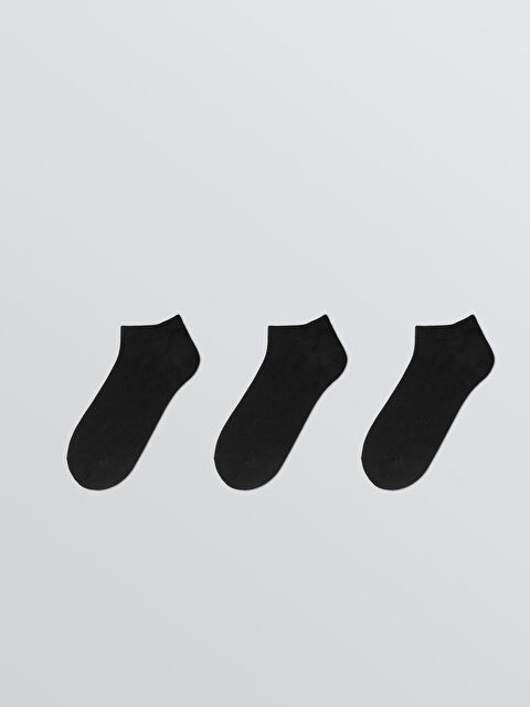 LCW ECO Bambu Erkek Patik Çorap 3'lü - W5M996Z8-CVL