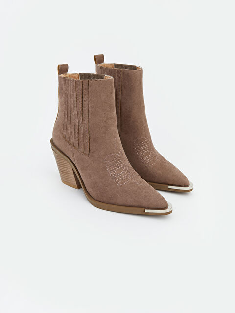 KOOR Süet Görünümlü Kadın Bot - W5MA48Z8-DU7