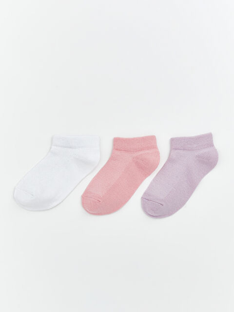 LCW ECO Basic Kız Bebek Patik Çorap 3'lü - W5MB94Z1-J5E