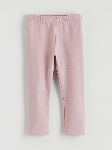 LCW Kids Beli Lastikli Kız Çocuk Tayt - W5ME14Z1-FLC