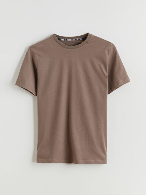 LC WAIKIKI Bisiklet Yaka Erkek Pijama Üst - W5MF96Z8-HCV