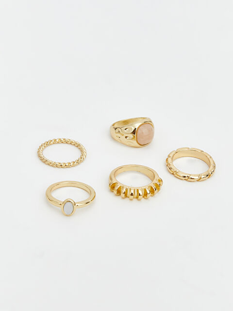 LCW ACCESSORIES Kadın Yüzük Seti 5'li - W5MH23Z8-J5T