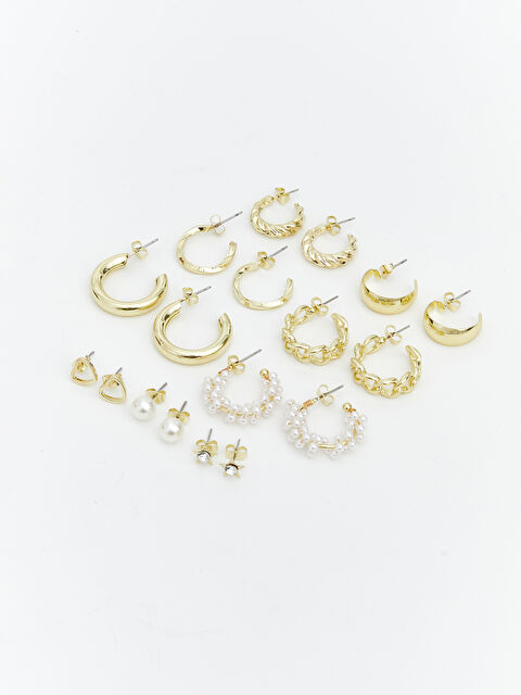 LCW ACCESSORIES 9 Parça Kadın Küpe - W5MI84Z8-J5T