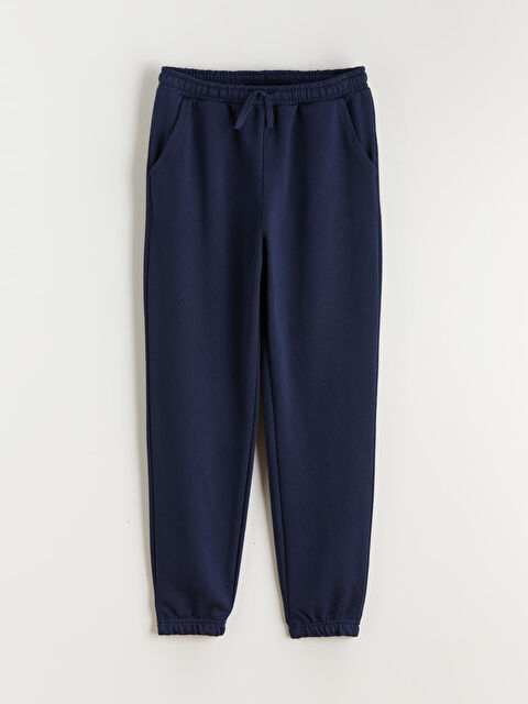 LCW Kids Beli Lastikli Erkek Çocuk Kalın Jogger Eşofman Altı - W5ML97Z4-HFK