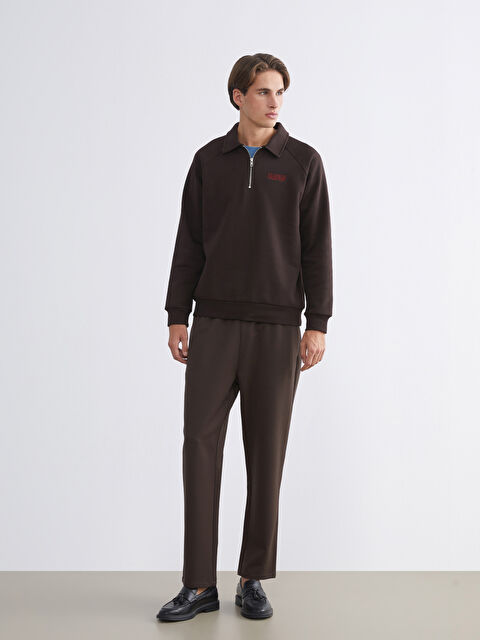 XSIDE Standard Fit Twill Men's Trousers - W5MP02Z8-JR3