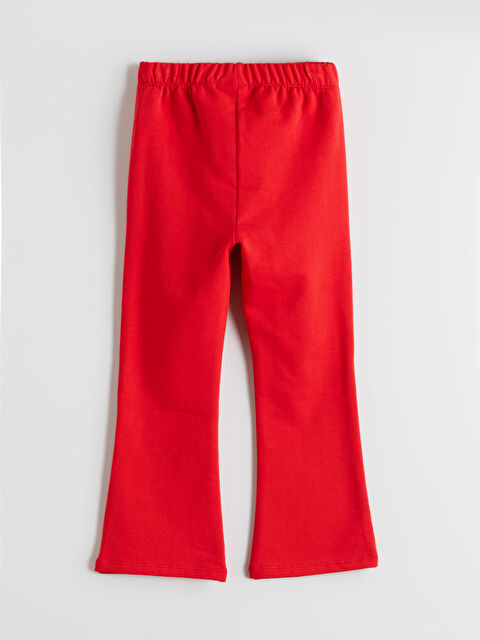 LCW Kids Beli Lastikli İspanyol Paça Kız Çocuk Tayt - W5MP23Z1-KYU