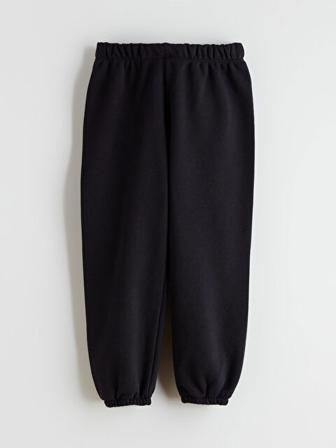 LCW Kids Beli Lastikli Kız Çocuk Kalın Jogger Eşofman Altı - W5MP67Z1-CVL