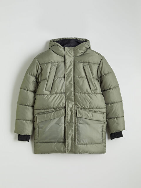 LCW Kids TAMNO ŽUTA Zimska jakna Dečak - W5MS25Z4-QZR