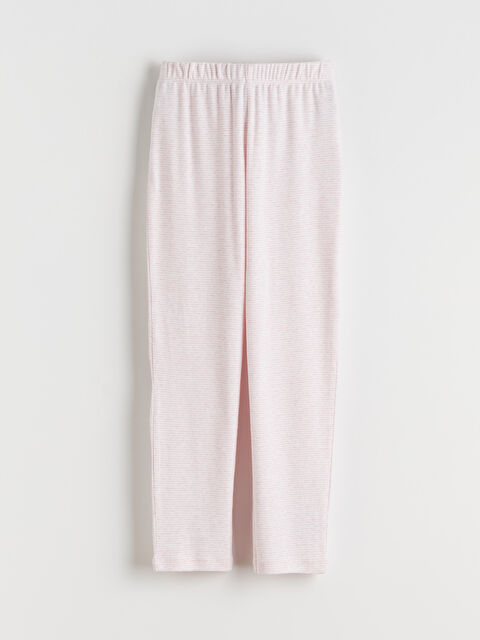 LCW Kids Çizgili Kız Çocuk Pijama Altı - W5MS64Z4-LRA