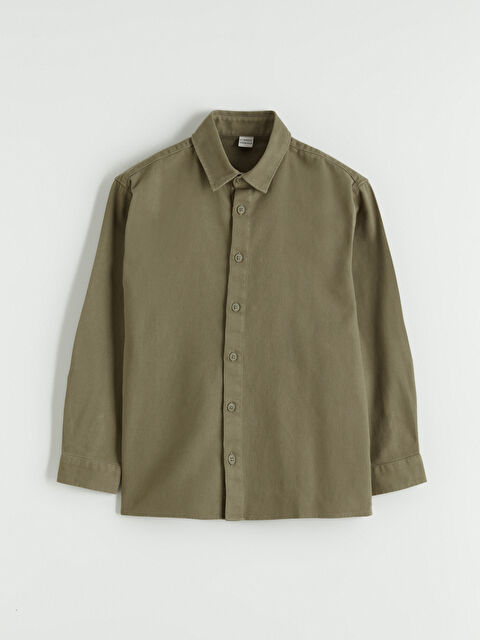 LCW Kids Chemise Basique à Manches Longues pour Garçons - W5MU63Z4-GXF